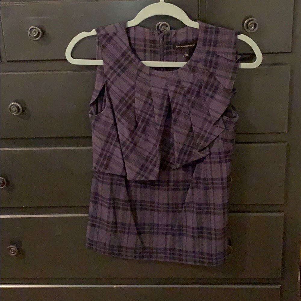 Banana Republic Ruffle Blouse